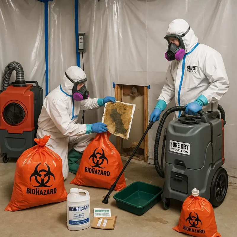 Contaminated Water Handling Protocols process in Lockport, IL